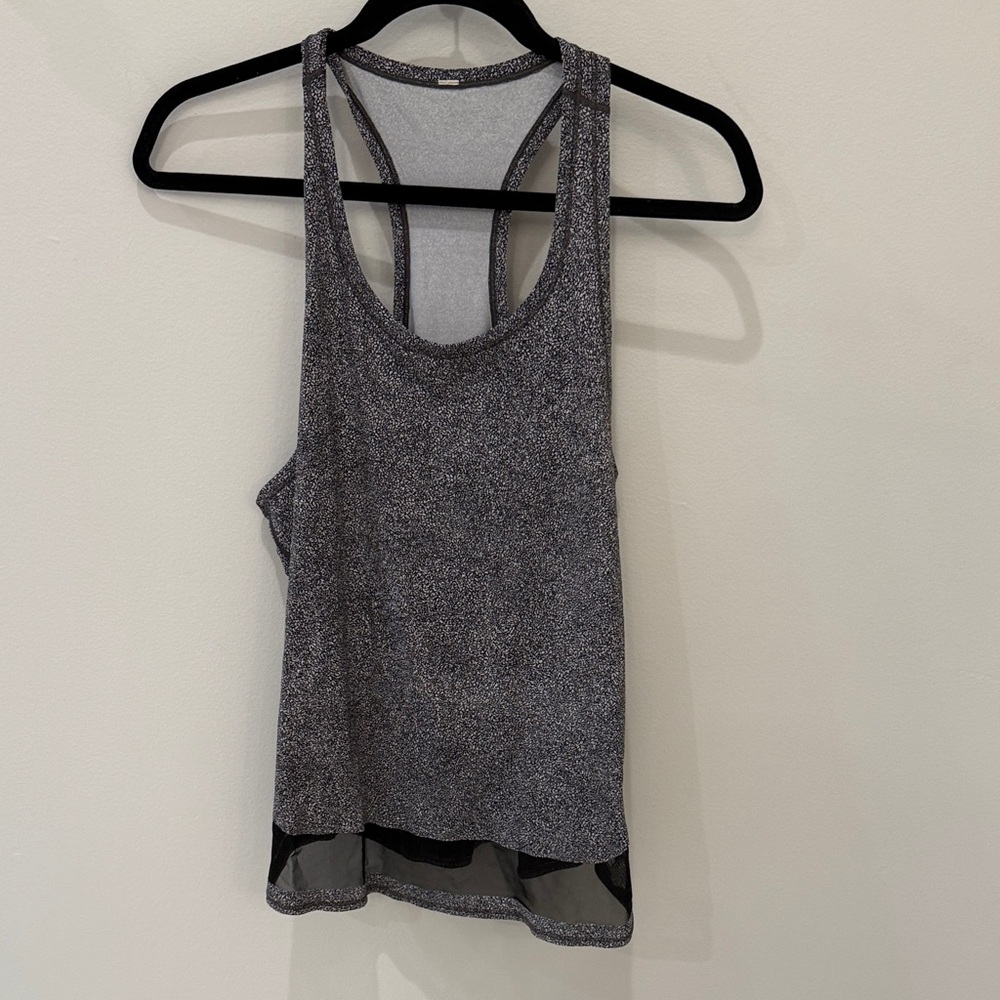 Lululemon Gray Racerback Women's Tank Top